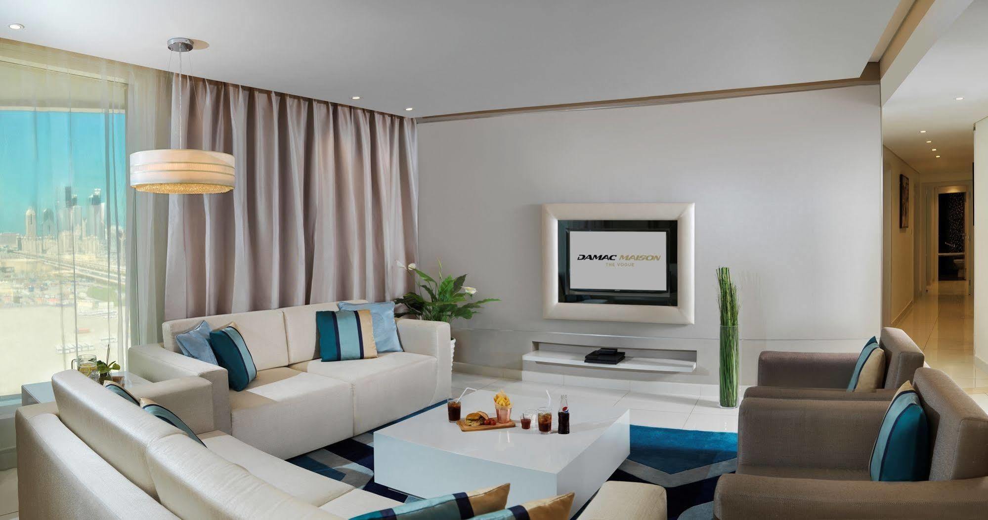 Damac Maison The Vogue Dubai Exterior foto A living room
